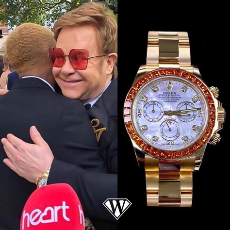 elton john rolex|Elton John watches for sale.